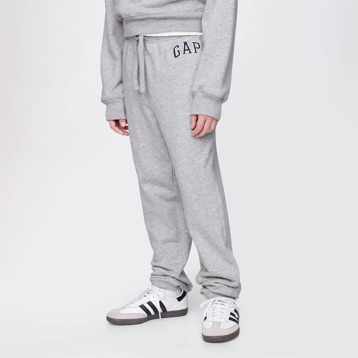 Gap V-frch Bas Heritage Logo Çocuk Gri Eşofman Altı