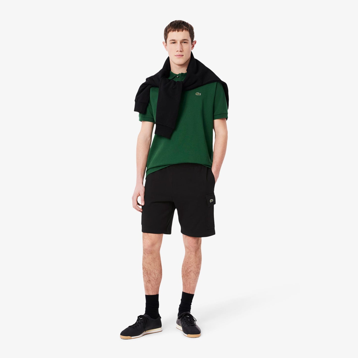 Lacoste Regular Fit Erkek Siyah Şort