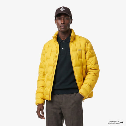 Lacoste Regular Fit Erkek Sarı Mont