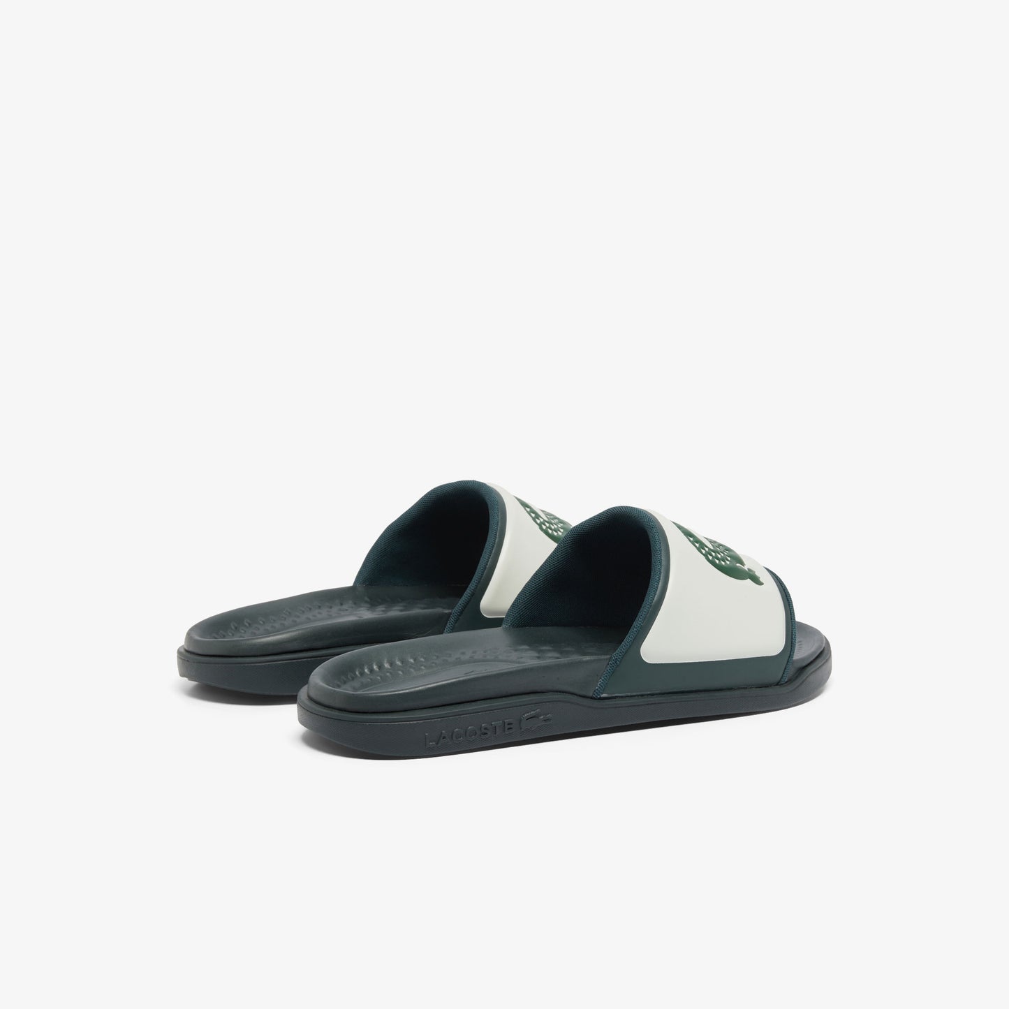 Lacoste Serve Slide Dual Erkek Yeşil Terlik
