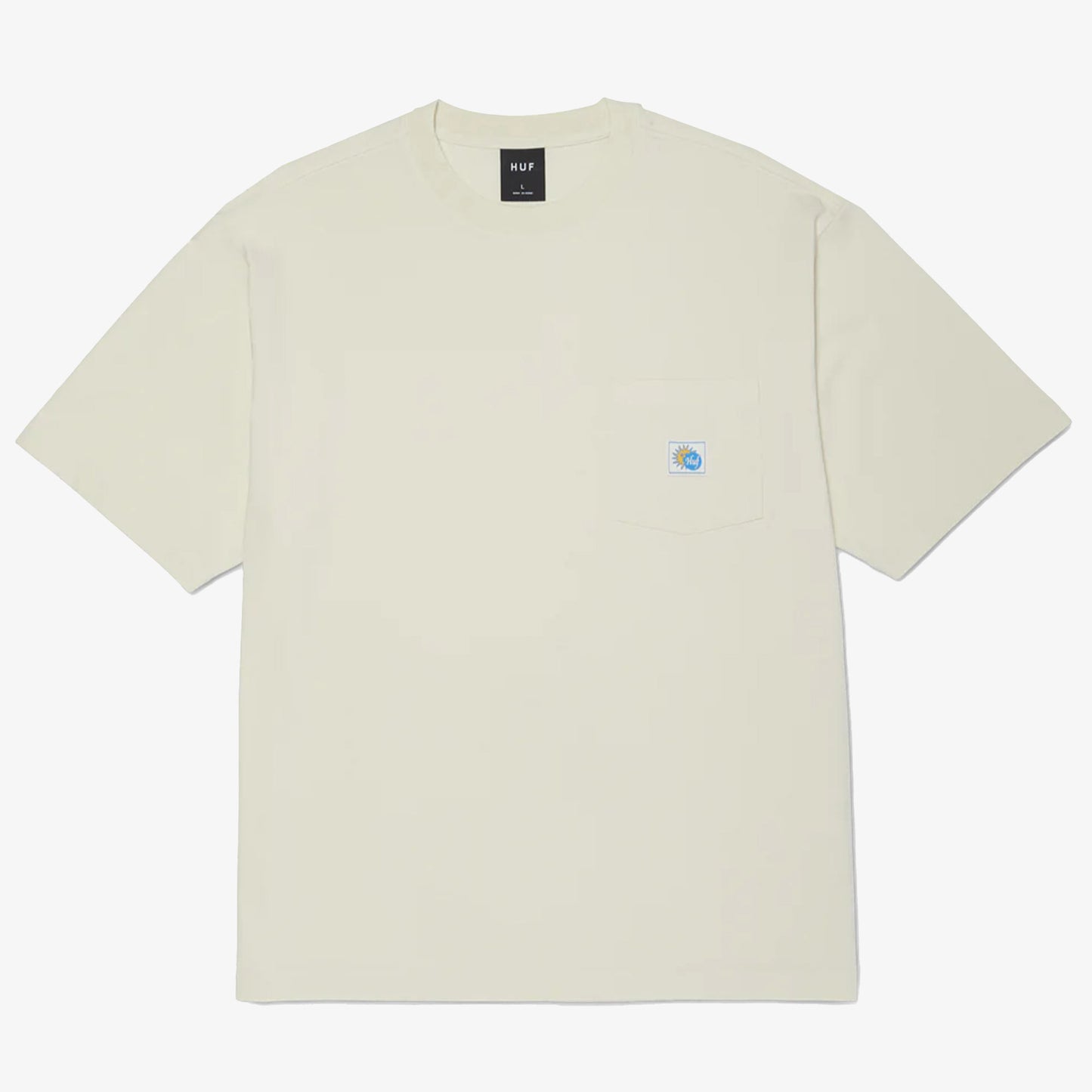 Huf Total Eclipse Knit Box Erkek Bej T-shirt