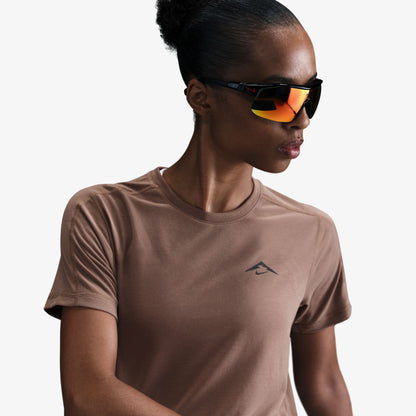 Nike Trail Kadın Kahverengi Koşu T-shirt