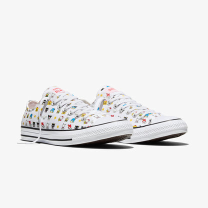 Converse X Hello Kitty Chuck Taylor All Star Unisex Beyaz Spor Ayakkabı