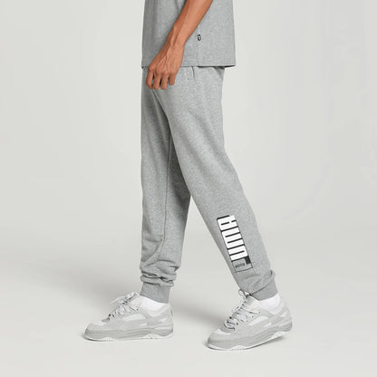 Puma Essentials Logo Erkek Gri Eşofman Altı