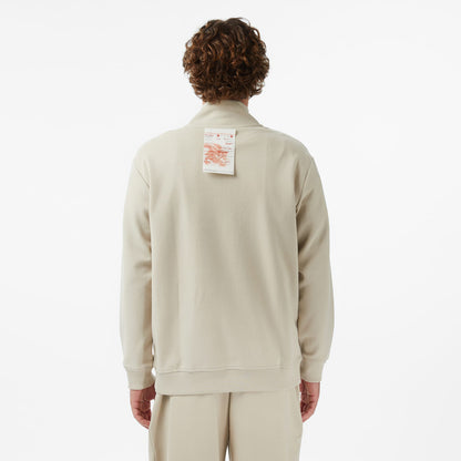 United4 Regular Fit Erkek Bej Sweatshirt