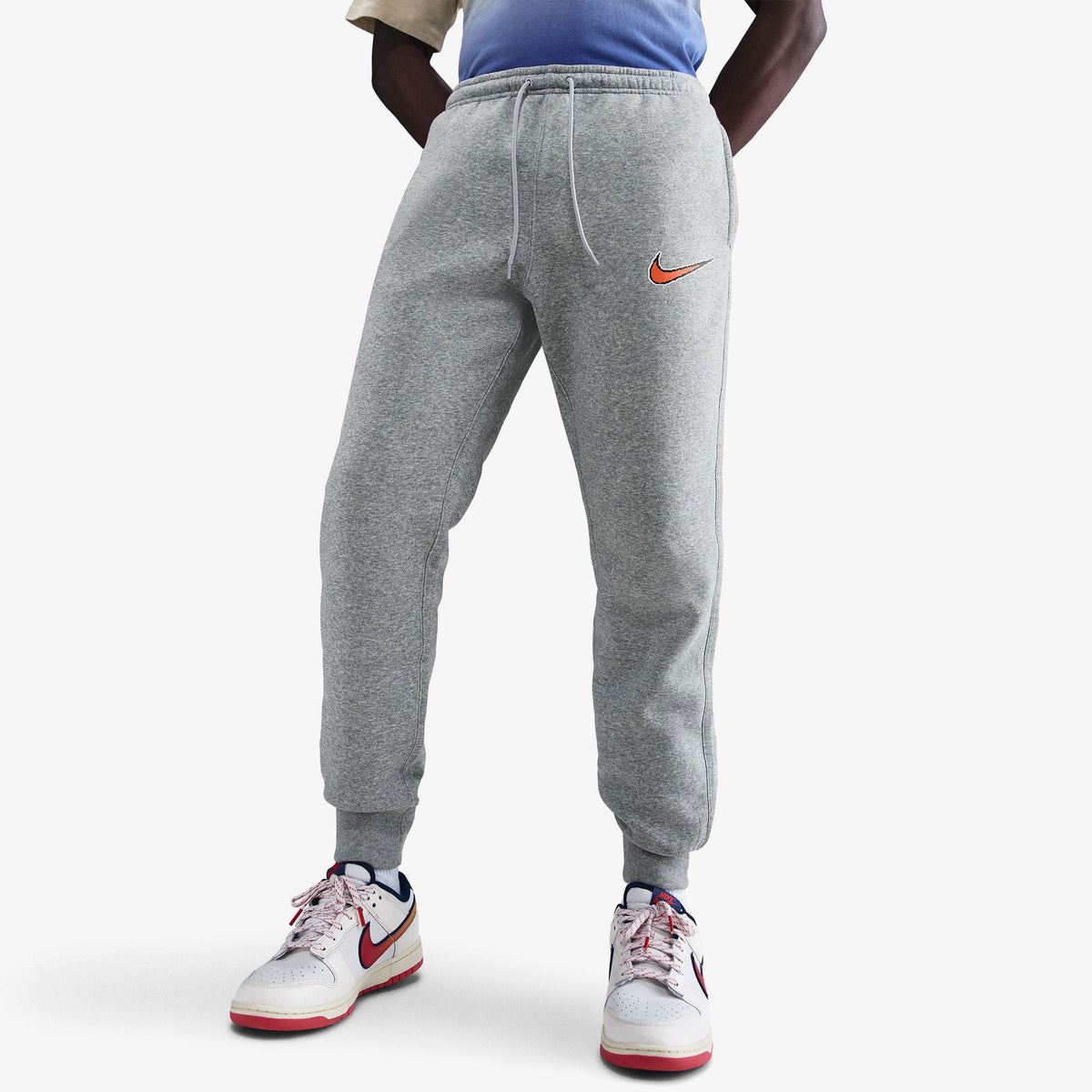 Nike Club Erkek Gri Eşofman Altı