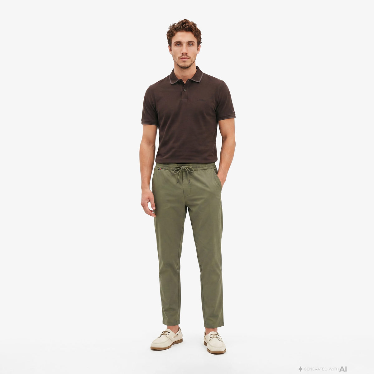 Tommy Hilfiger Seasonal Quality Erkek Yeşil Pantolon
