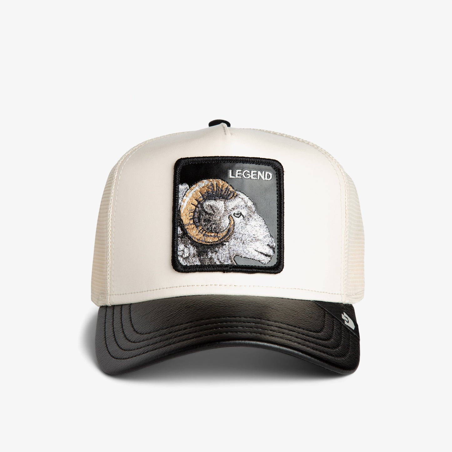 Goorin Bros Faux Leather Ram Unisex Siyah Şapka