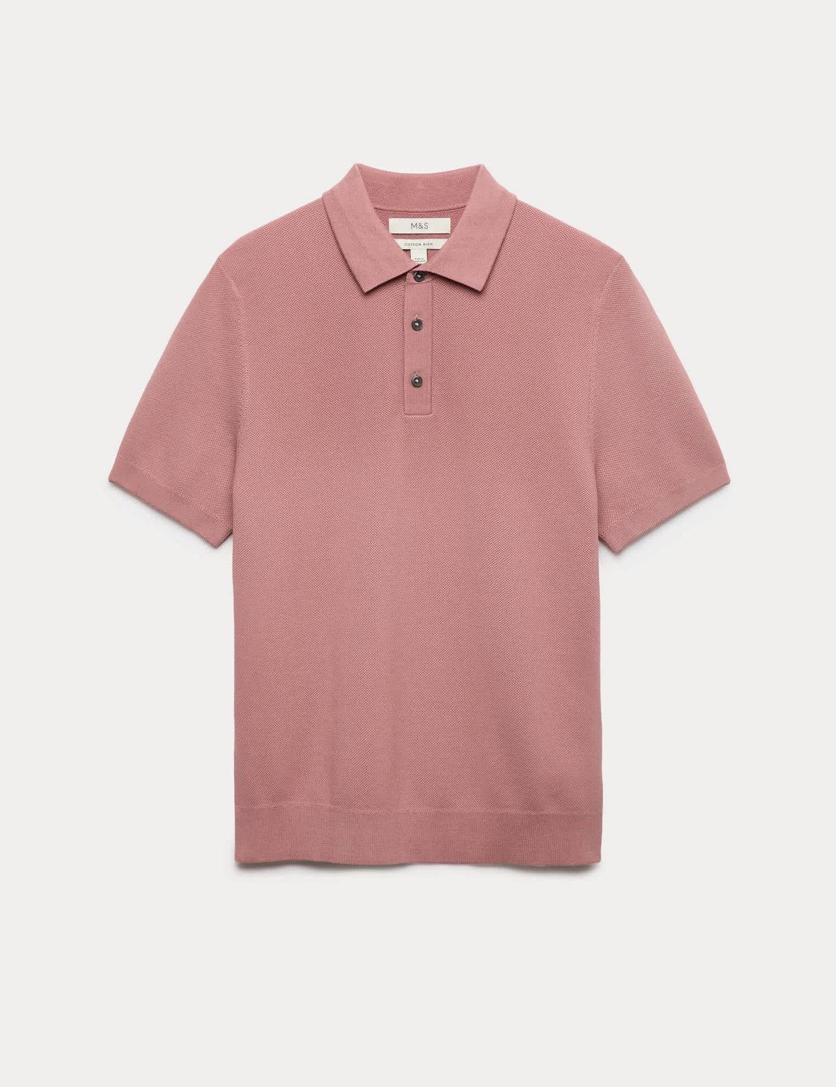 Pamuk Karışımlı Polo Yaka T-shirt