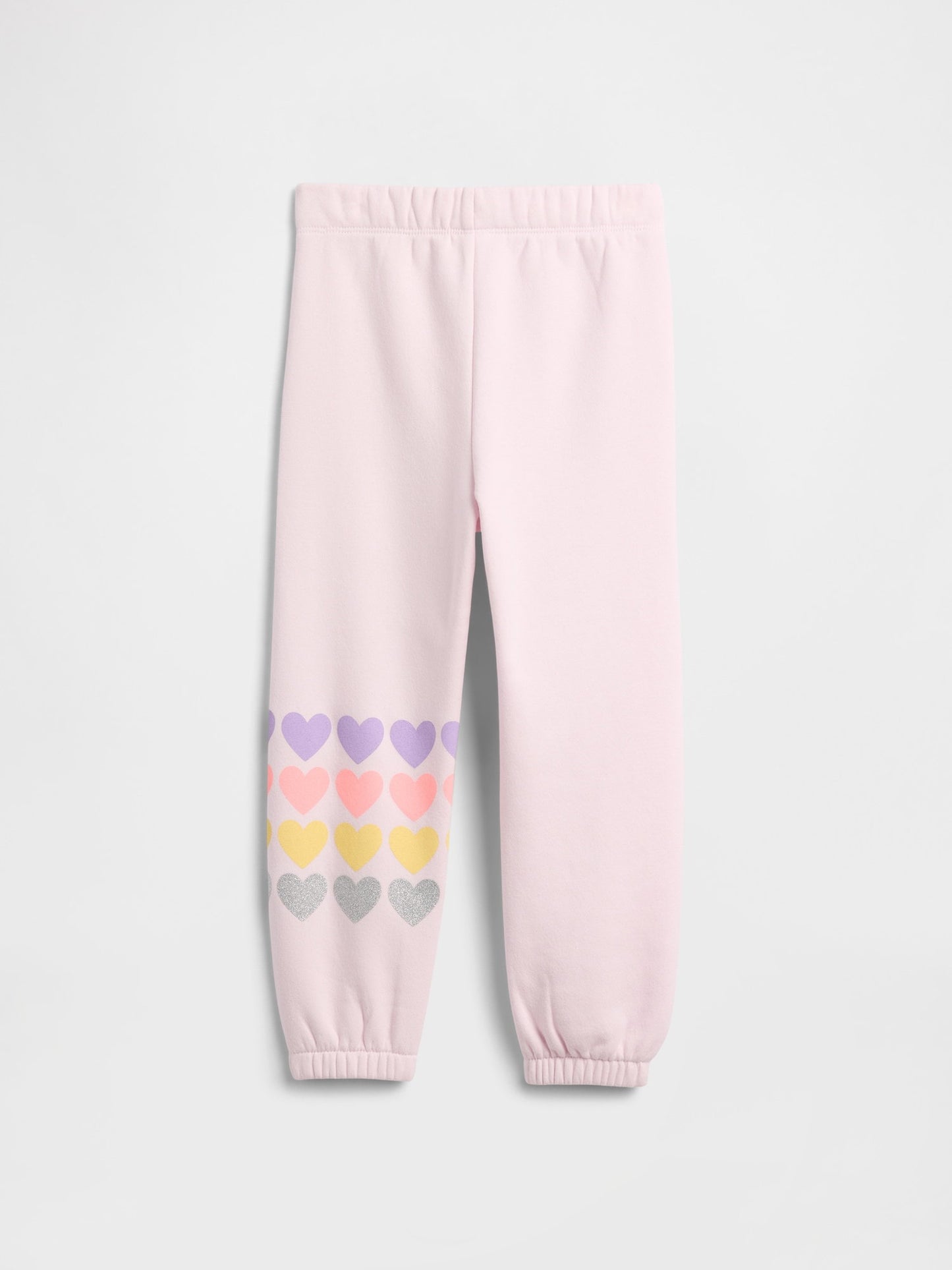 Pembe Relaxed Pull-on Logo Eşofman Altı