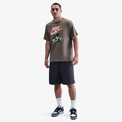 Nike Sportswear Panda Erkek Kahverengi T-shirt
