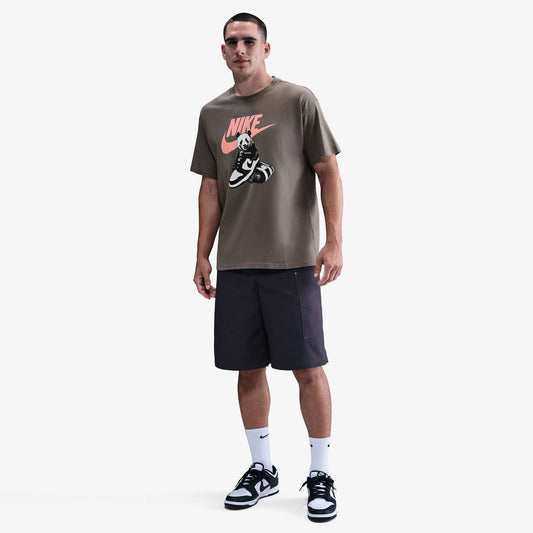 Nike Sportswear Panda Erkek Kahverengi T-shirt