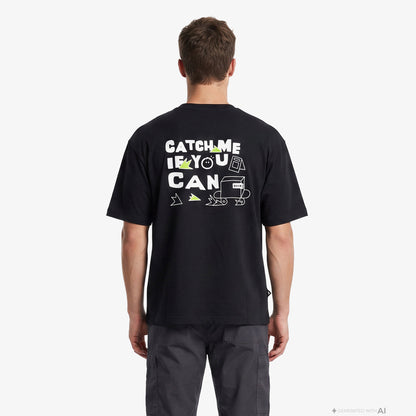 Anta Diary Of Skater Erkek Siyah T-shirt