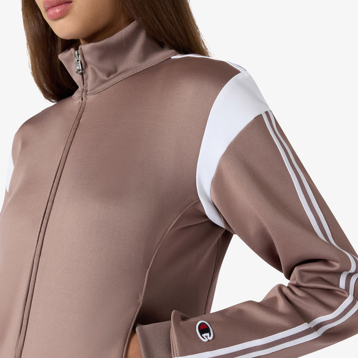 Champion Full Zip Kadın Mor Sweatshirt