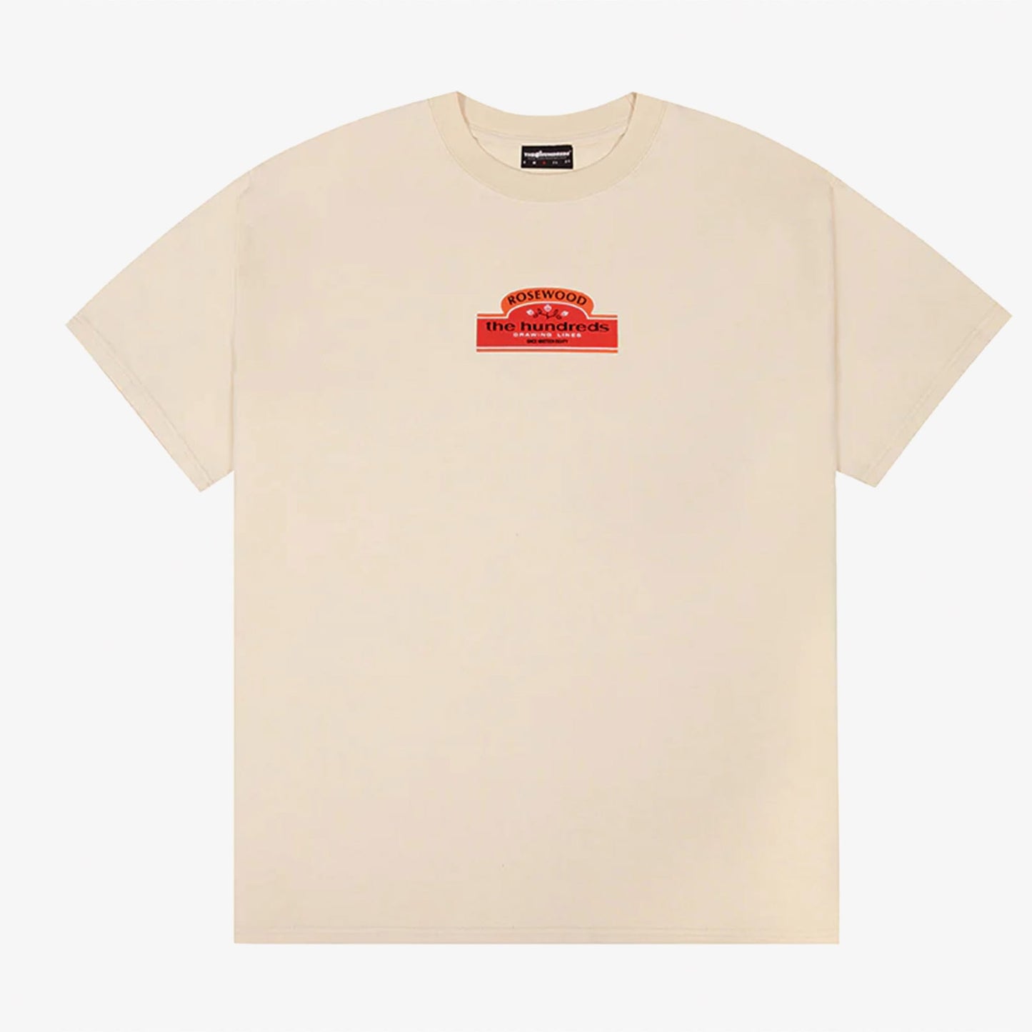 The Hundreds Flowers '25 Erkek Beyaz T-shirt
