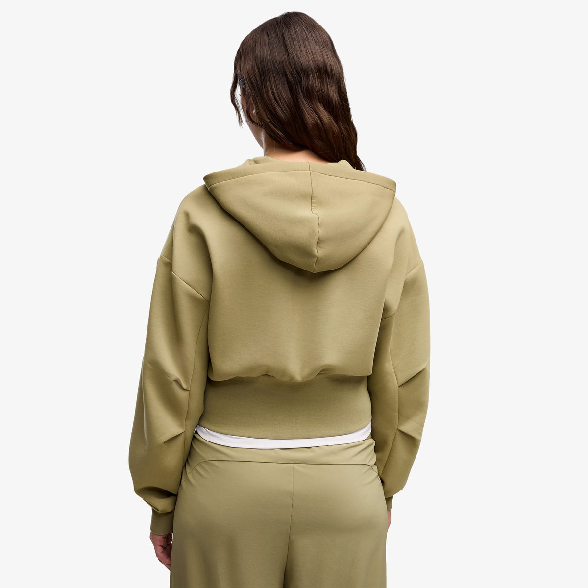 Puma Tech Sense Full Zip Hoodie Kadın Kahverengi Sweatshirt