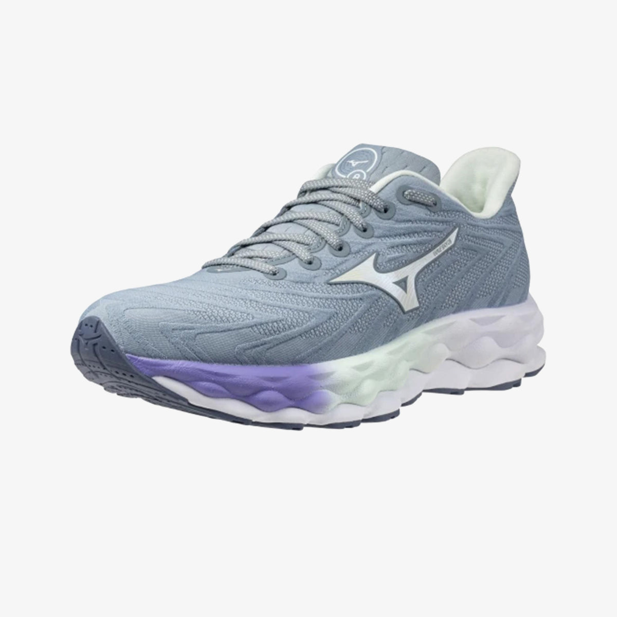 Mizuno Wave Sky 8 Kadın Gri Koşu Ayakkabısı