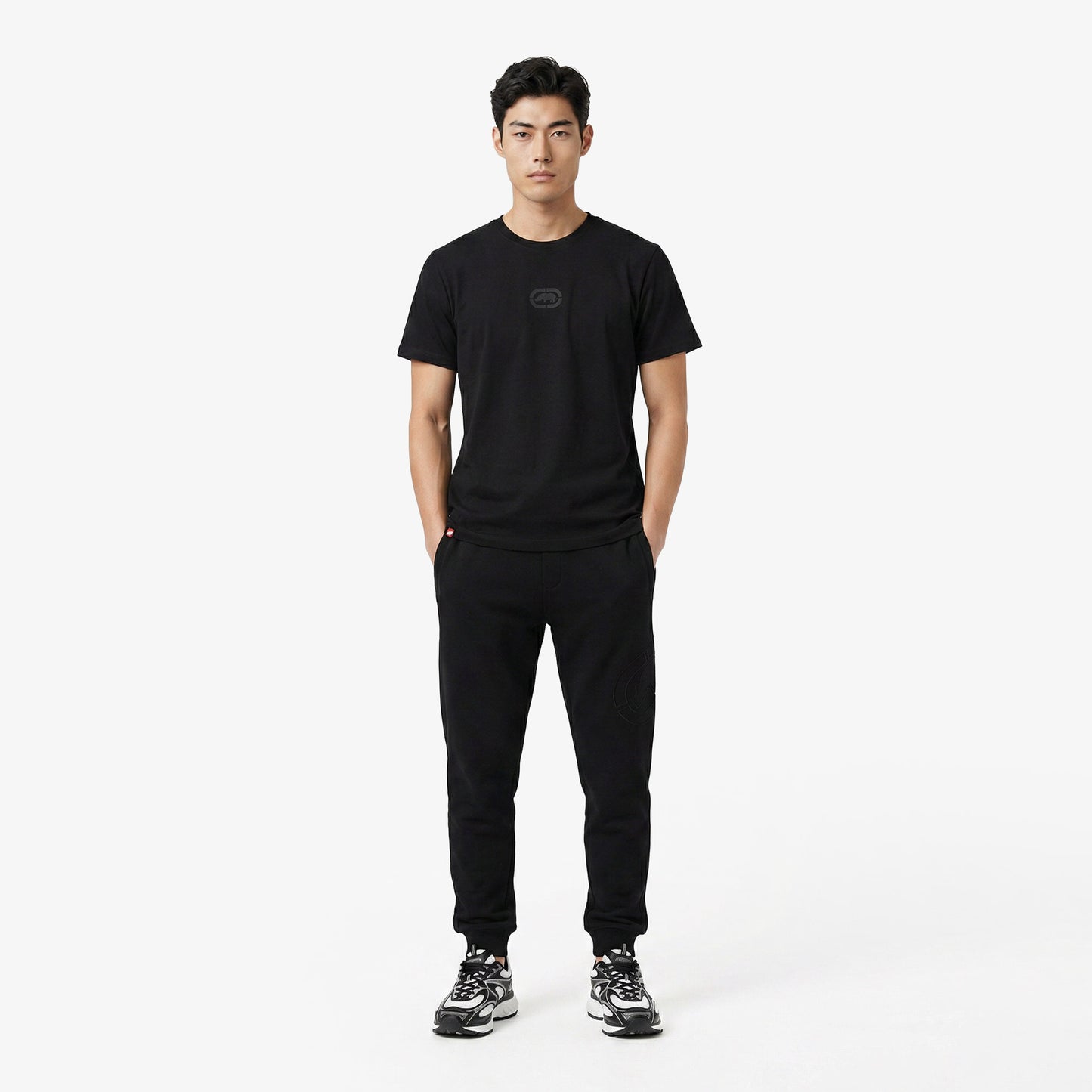 Ecko Johnson Erkek Siyah T-shirt