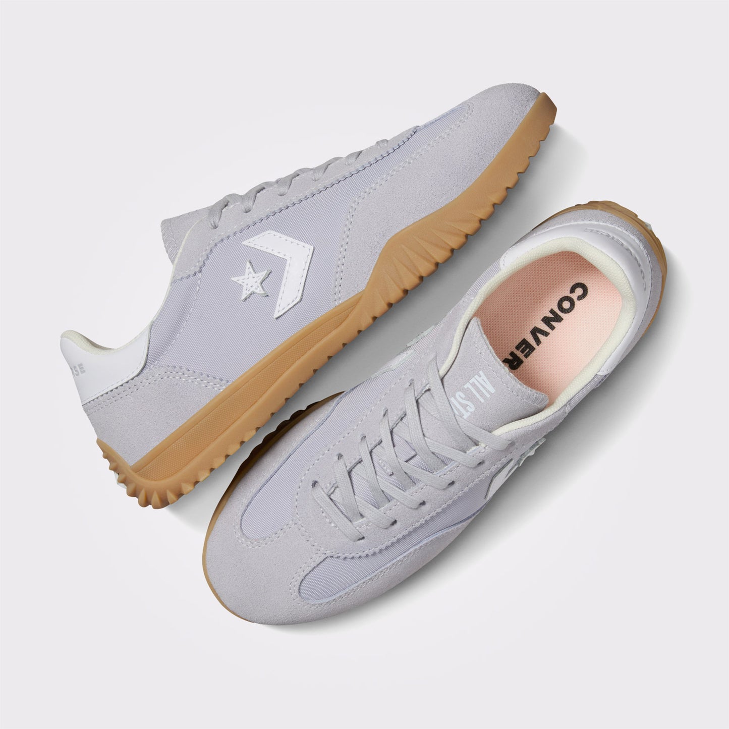Converse Run Star Trainer Unisex Lila Süet Sneaker
