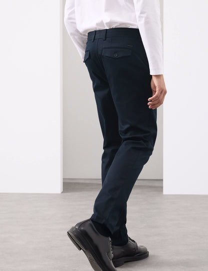 Pamuk Karışımlı Slim Fit Pantolon