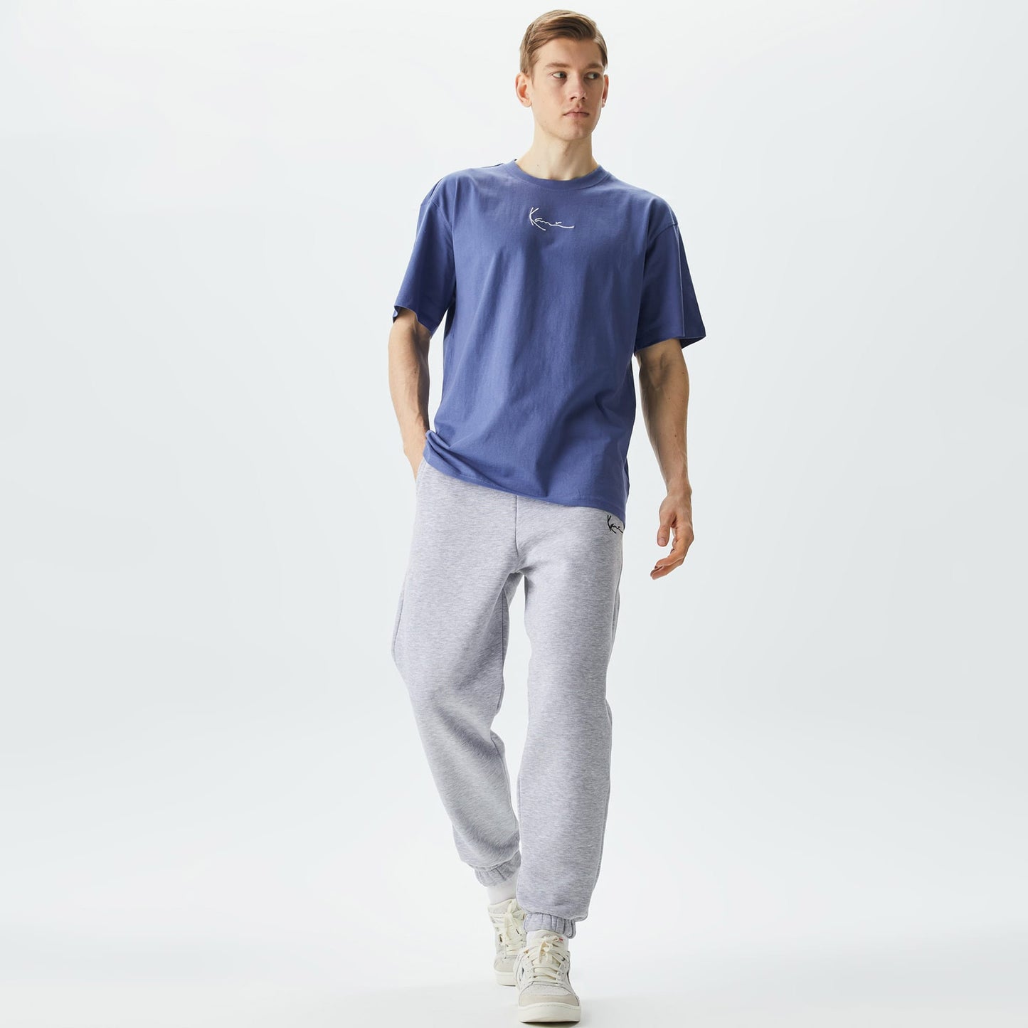 Karl Kani Small Signature Essential Erkek Gri Pantolon