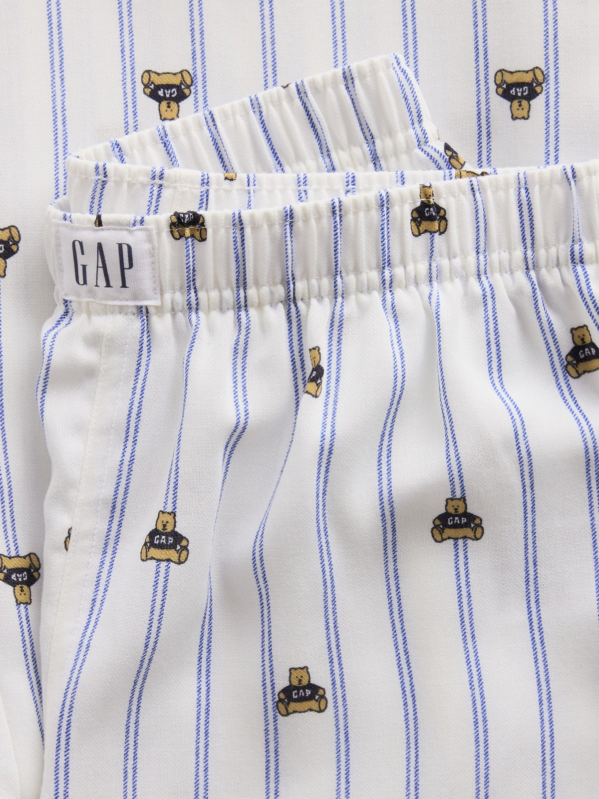 Beyaz Recycled Flannel Pijama Altı