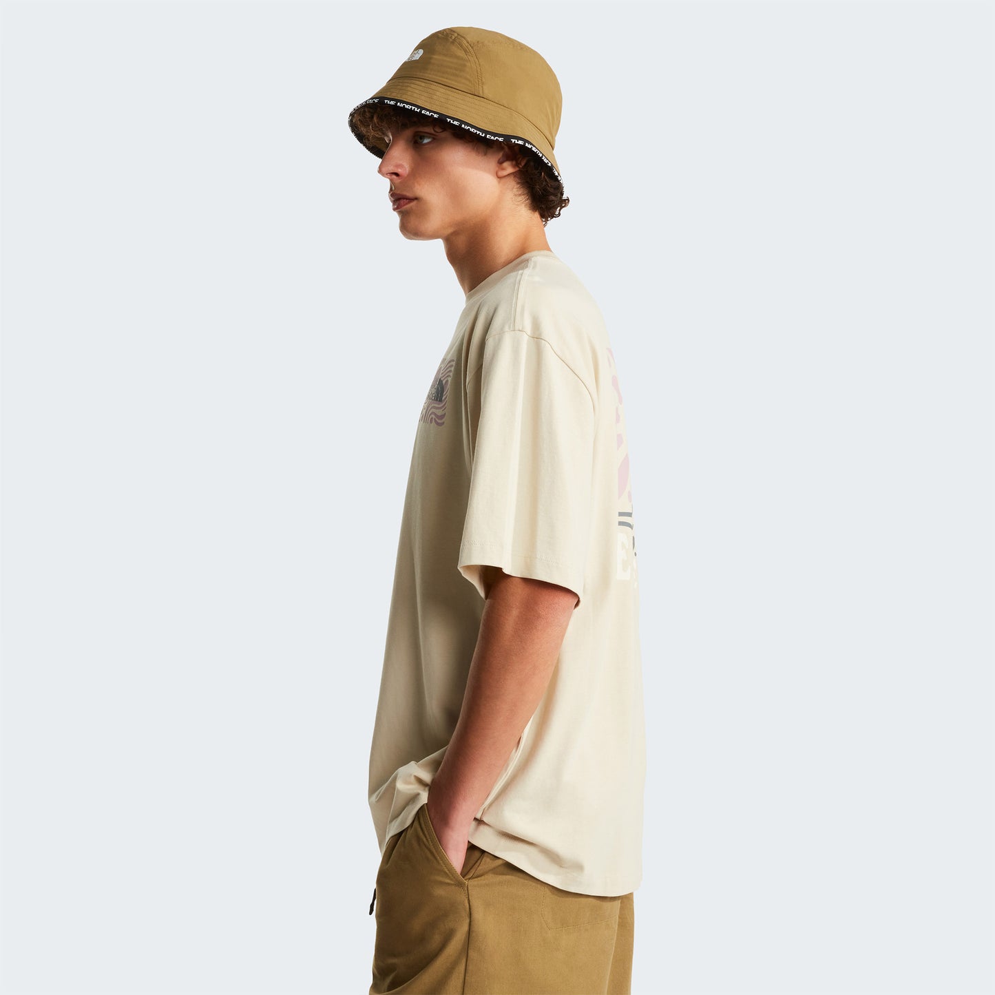 The North Face Sun Oversize Erkek Bej T-shirt