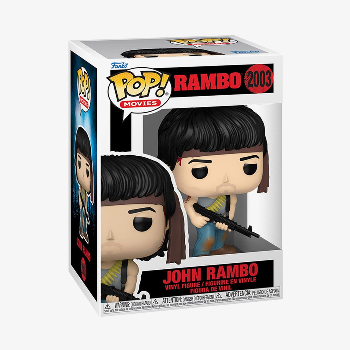 Funko Pop! Movies: Rambo First Blood John Rambo Unisex Renkli Figür