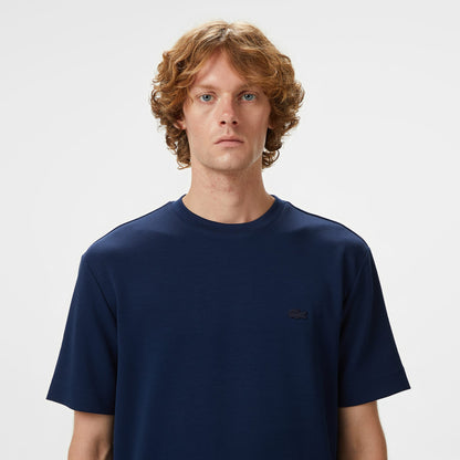 Lacoste Erkek Oversize Fit Bisiklet Yaka Lacivert T-shirt