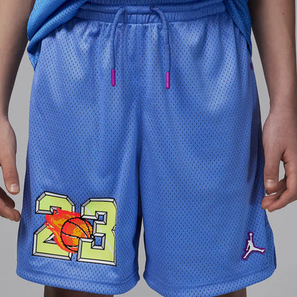 Jordan Air Flame Royal Çocuk Mavi Basketbol Şortu
