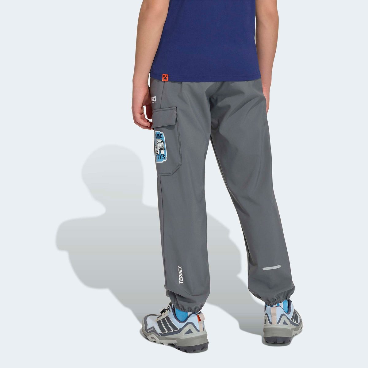 Adidas K Minecraft Sosh Pt Çocuk Gri Eşofman Altı