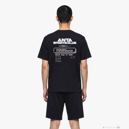 Anta Bring You A Game Erkek Siyah T-shirt