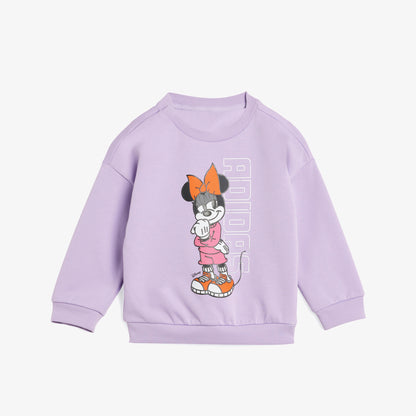Adidas Disney Minnie Mouse Bebek Lila Eşofman Takımı