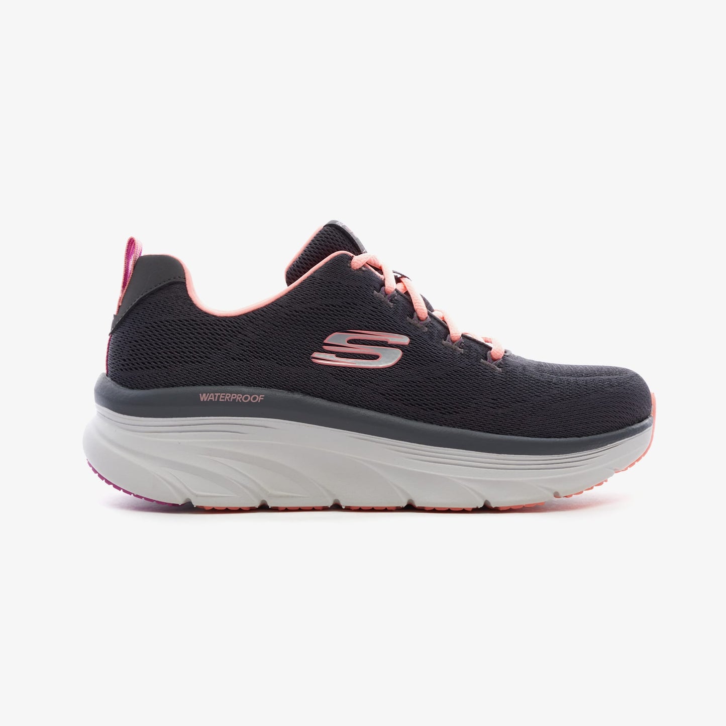 Skechers D'lux Walker Kadın Gri Spor Ayakkabı