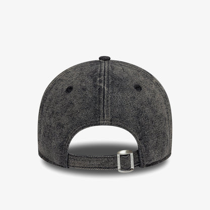 New Era Acid Wash Denim 9forty Unisex Siyah Şapka