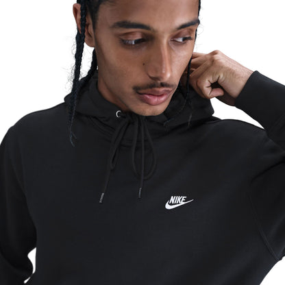 Nike Club Fleece Erkek Siyah Hoodie