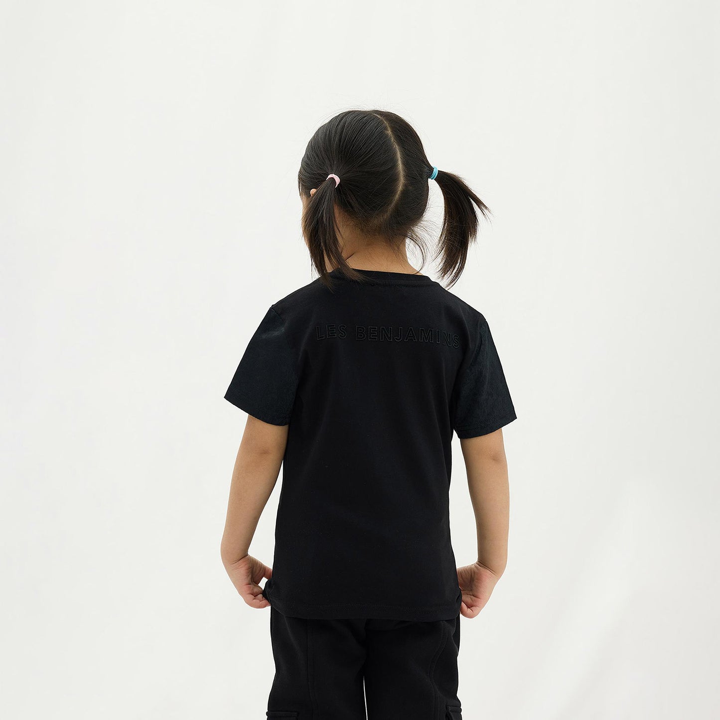 Les Benjamins 401 Çocuk Siyah T-shirt