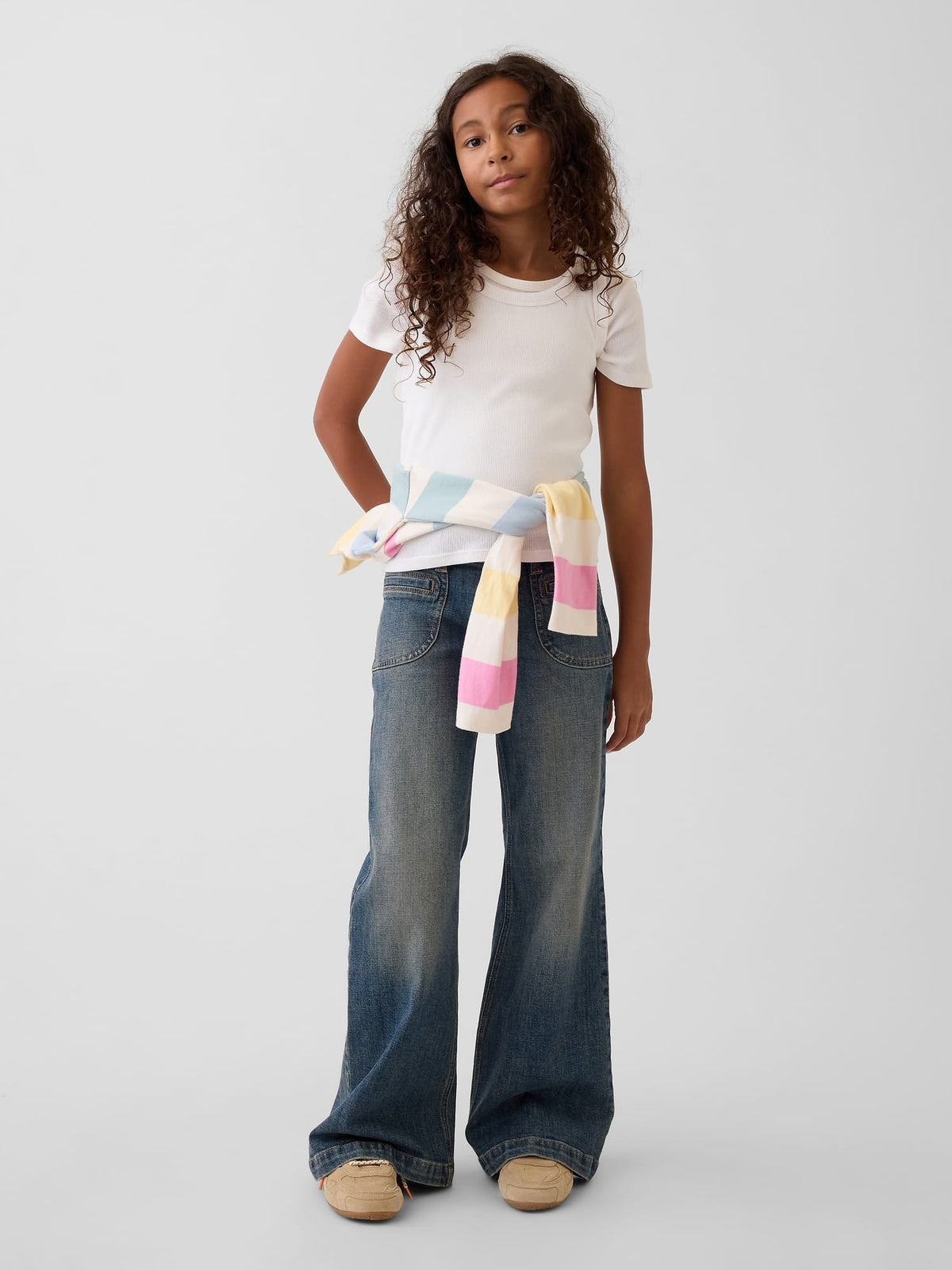 Mavi Low Rise Relaxed Flare Jean Pantolon