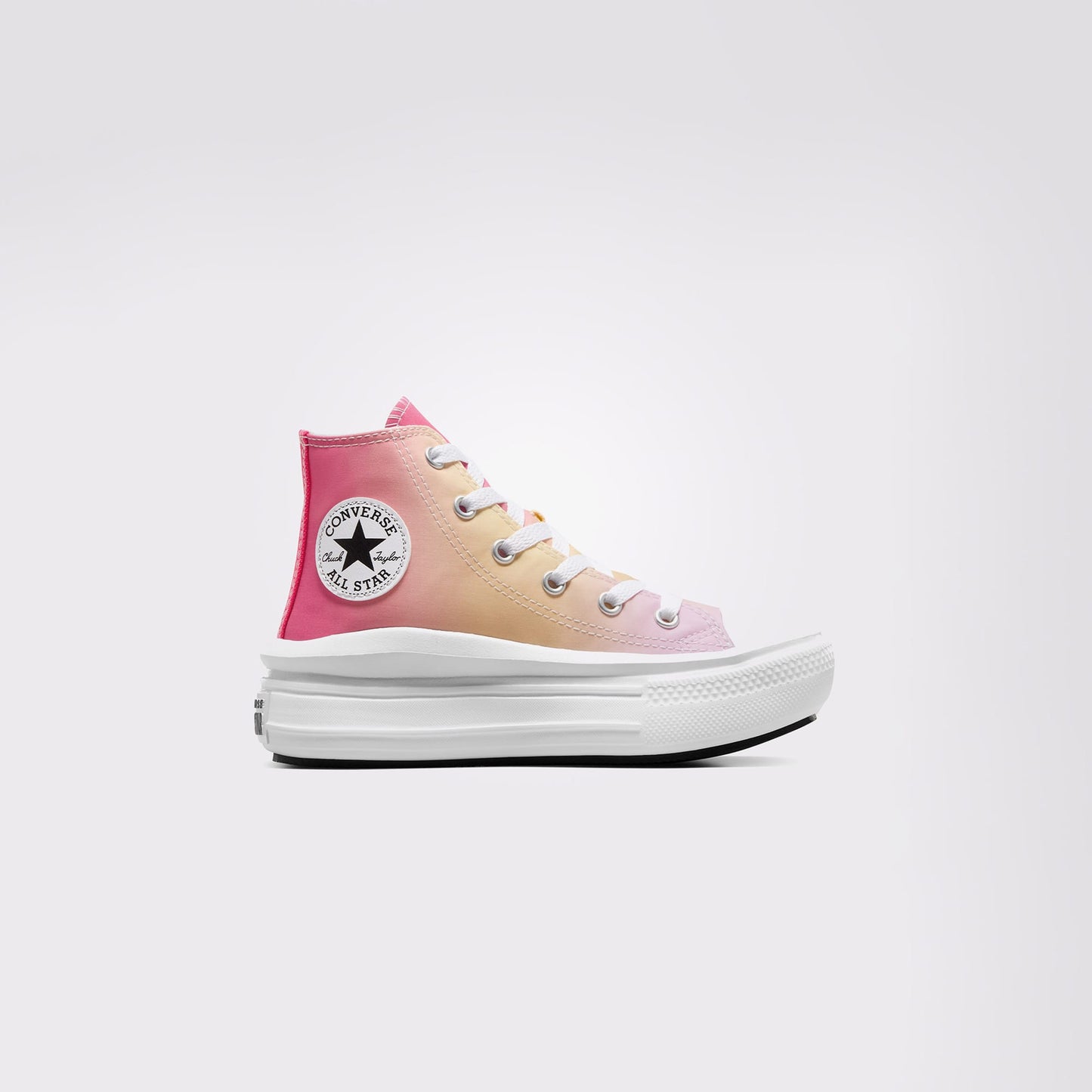 Converse Chuck Taylor All Star Move Bebek Pembe Platform Sneaker