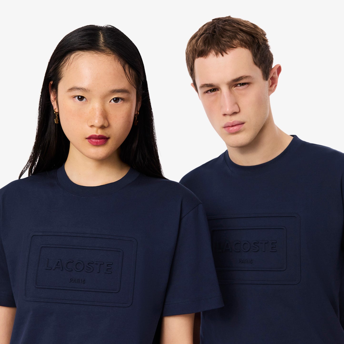 Lacoste Classic Fit Unisex Lacivert T-shirt