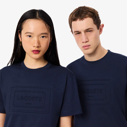 Lacoste Classic Fit Unisex Lacivert T-shirt