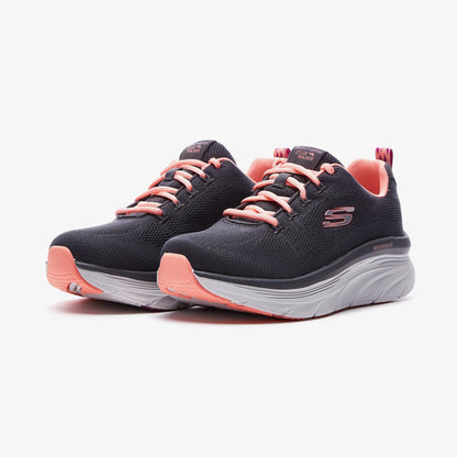 Skechers D'lux Walker Kadın Gri Spor Ayakkabı