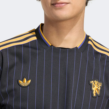 Adidas Manchester United Terrace Icons Erkek Siyah Forma