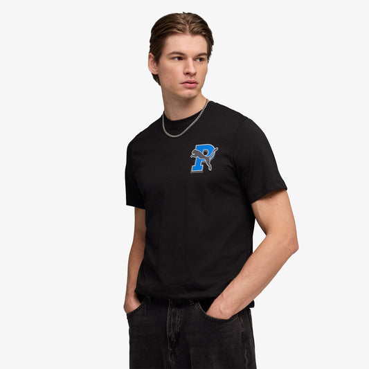 Puma Graphic Erkek Siyah T-shirt