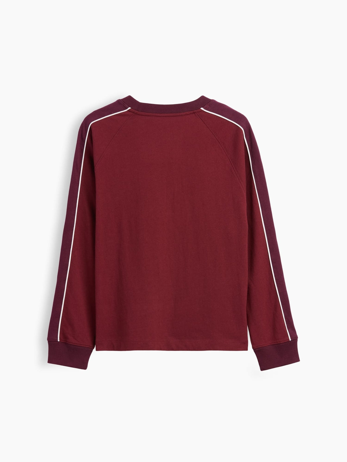 Koyu Kırmızı Relaxed Gap Logo T-shirt
