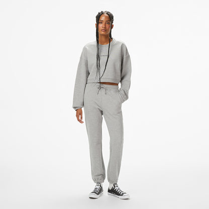 Les Benjamins Essentials 308 Kadın Gri Sweatshirt