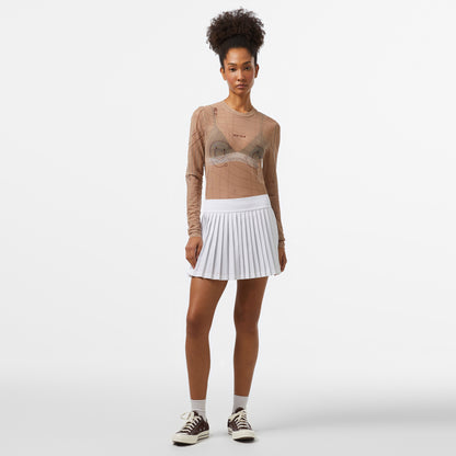United4 Kadın Krem Bodysuit