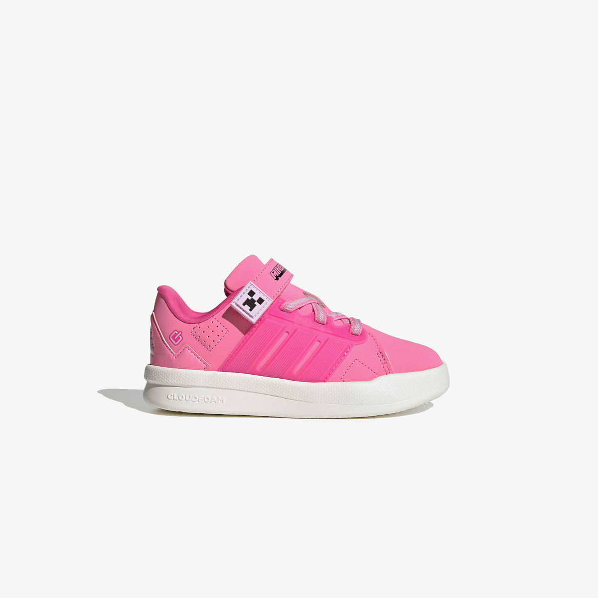 Adidas Minecraft Lightorama Elastic Lace Çocuk Pembe Spor Ayakkabı