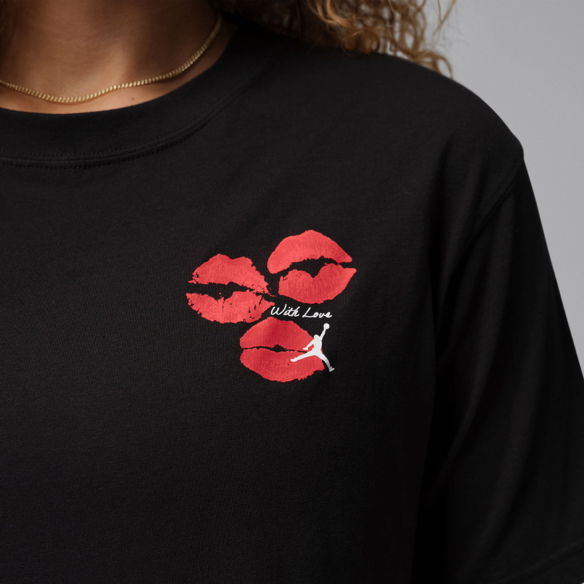 Jordan Flight Kadın Siyah T-shirt