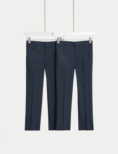 2'li Slim Leg Okul Pantolonu (2-18 Yaş)